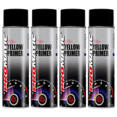 4X Promatic Yellow Primer Spray 500ml Spray Paint